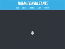 Tablet Screenshot of damaconsultants.net